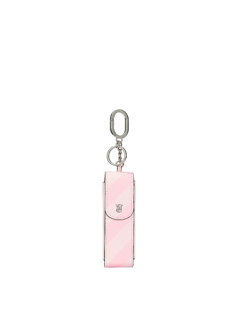 Heritage Stripe Brelok do torebki z etui na błyszczyk