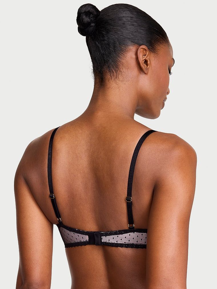 Dream Angels Biustonosz push-up Heritage Dot Mesh