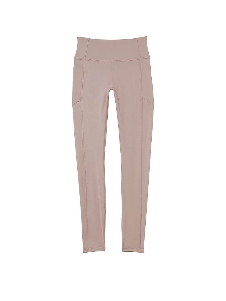 Legginsy z kieszeniami Essential Pocket. Produkt ma kolor beżowy i pochodzi z kolekcji VSX. 