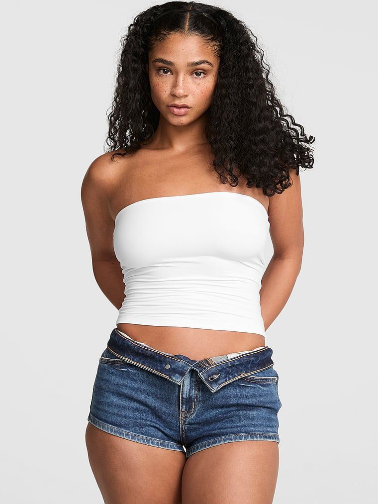 Top bandeau PINK Base Stretch