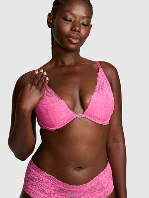 PINK Biustonosz plunge lekkim usztywnieniem Pink Wink