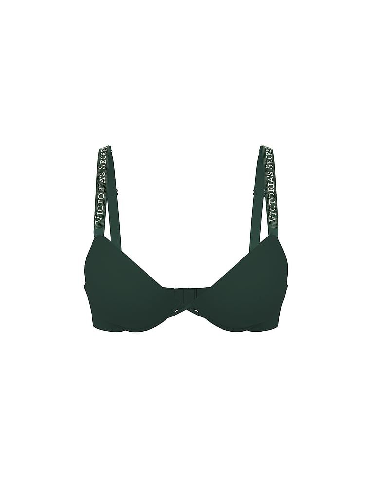 Biustonosz push-up powiększający o 2 rozmiary Bombshell Shine Strap. Produkt ma kolor zielony i pochodzi z kolekcji Very Sexy. 