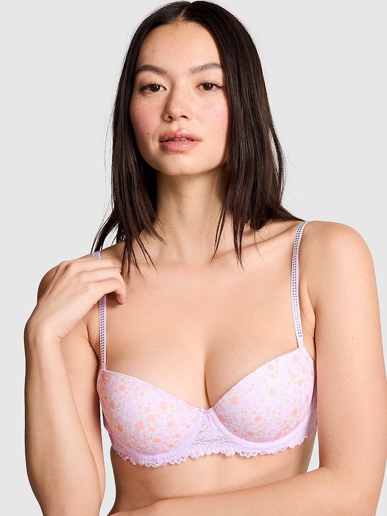 Biustonosz PINK Wink balconette push-up