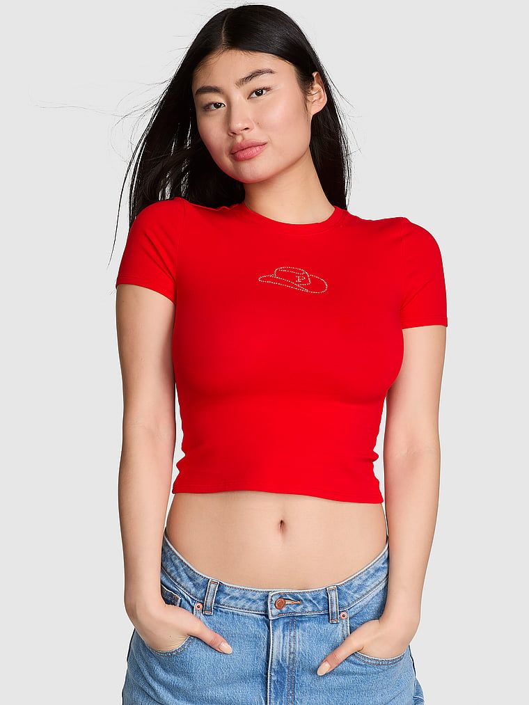 Bawełniana koszulka Baby Tee