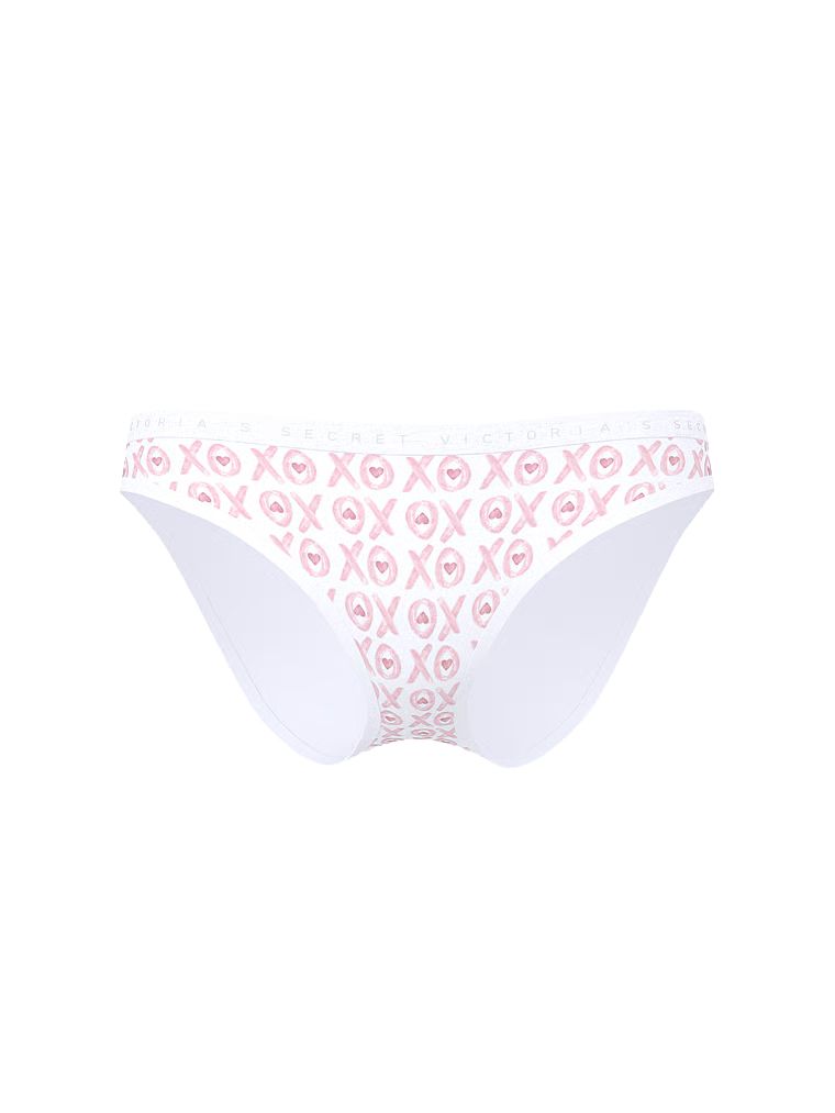 Majtki bawełniane Bikini. Produkt jest wzorzysty i pochodzi z kolekcji Victoria's Secret. 