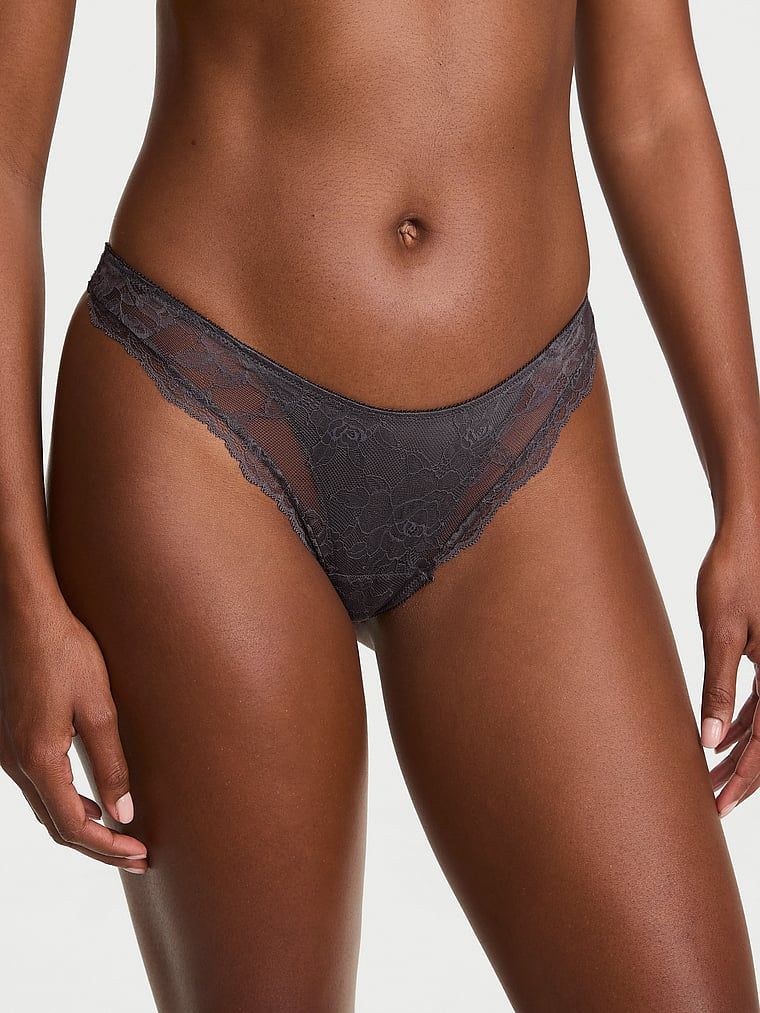 Very Sexy Stringi koronkowe Overlay