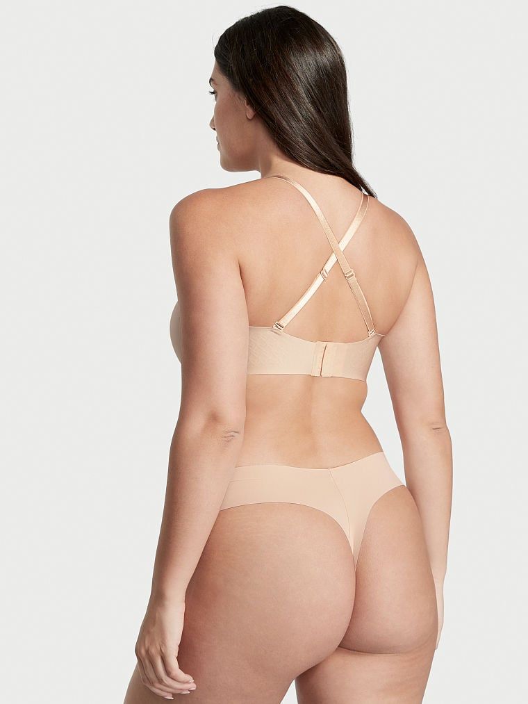 Victoria's Secret Bare Biustonosz lekko usztywniany bez ramiączek Sexy Illusions Strapless
