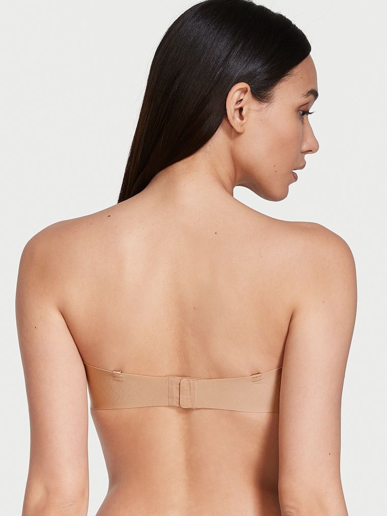 Victoria's Secret Bare Biustonosz lekko usztywniany bez ramiączek Sexy Illusions Strapless
