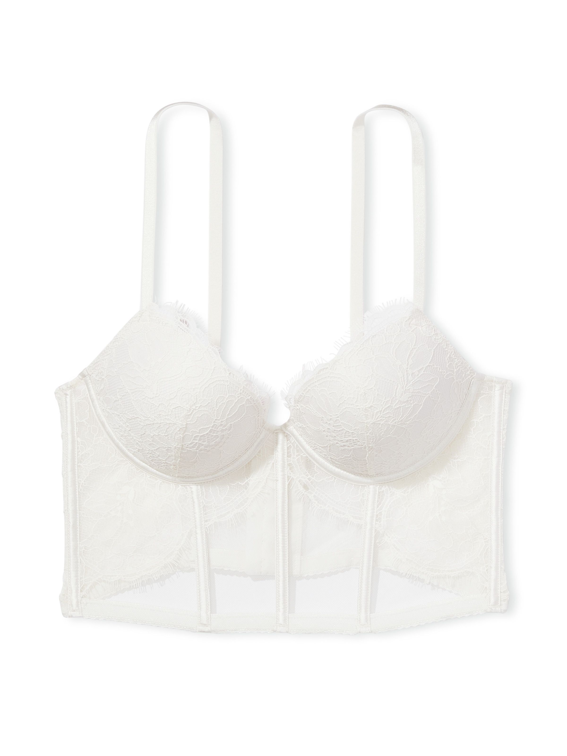 Very Sexy Top gorsetowy push-up z koronką