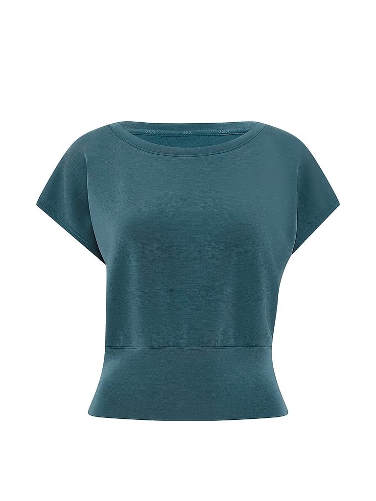 Bluzka z krótkimi rękawami Featherweight Knit. Produkt ma kolor niebieski i pochodzi z kolekcji VSX. 