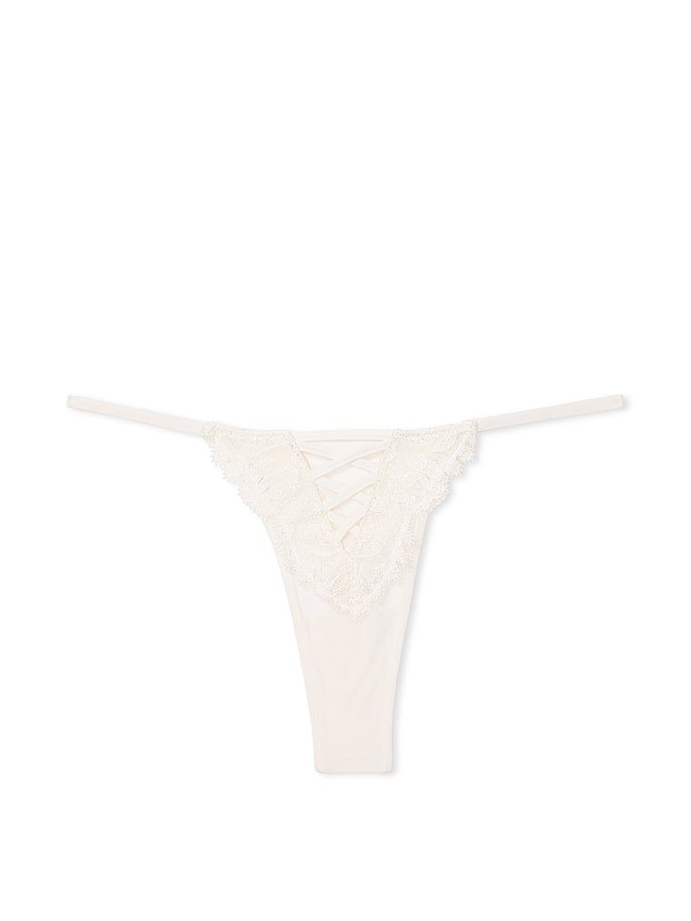Stringi Boho Floral. Produkt ma kolor biały i pochodzi z kolekcji Dream Angels. 