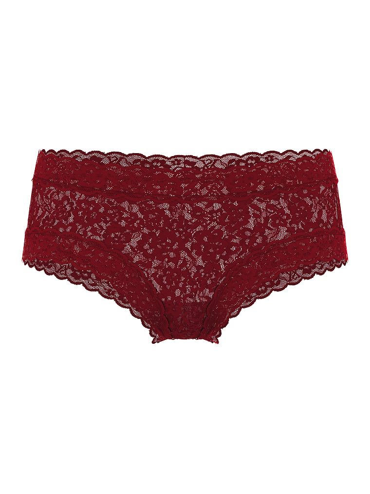 Majtki z koronką Lace Cheeky. Produkt ma kolor czerwony i pochodzi z kolekcji Lacie. 