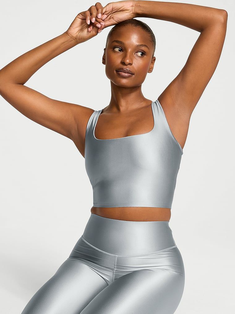 VSX Top sportowy z błyszczącego materiału VSX GlossyTech
