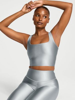 VSX Top sportowy z błyszczącego materiału VSX GlossyTech