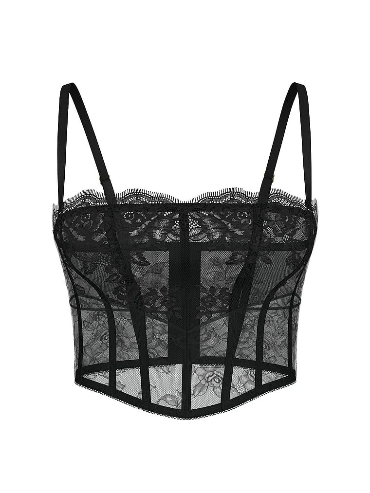 Very Sexy Top gorsetowy Rose Lace