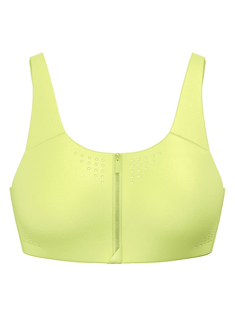 VSX Biustonosz sportowy z maksymalnym podtrzymaniem z suwakiem Featherweight Max Front-Close
