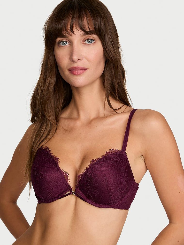 Very Sexy Biustonosz push-up koronkowy Rose Lace