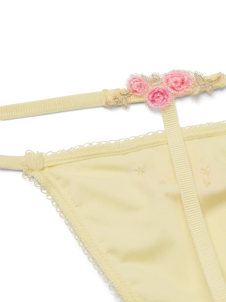 Stringi Sweet Melody. Produkt ma kolor żółty i pochodzi z kolekcji Dream Angels. 