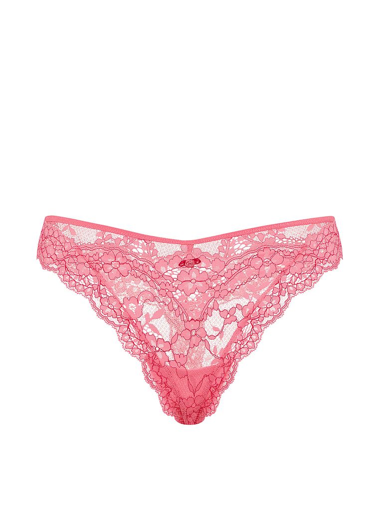 Stringi koronkowe Lace. Produkt ma kolor wielokolorowy i pochodzi z kolekcji Dream Angels. 