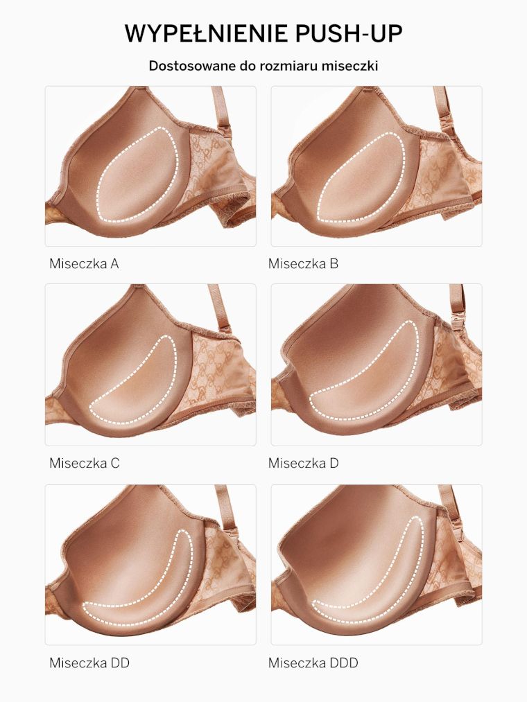 Very Sexy Biustonosz push-up Demi Icon