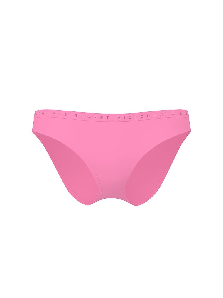 Majtki bawełniane Bikini. Produkt ma kolor różowy i pochodzi z kolekcji Victoria's Secret. 