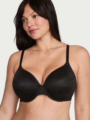 Body by Victoria Biustonosz lekko usztywniany z mocno zabudowanymi miseczkami ze wstawkami z koronki