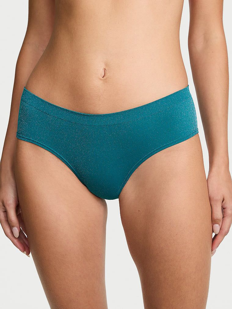 Seamless Majtki z błyszczącego materiału Shimmer Hiphugger