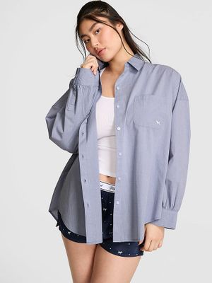Koszula nocna zapinana na guziki Coastal Cutie