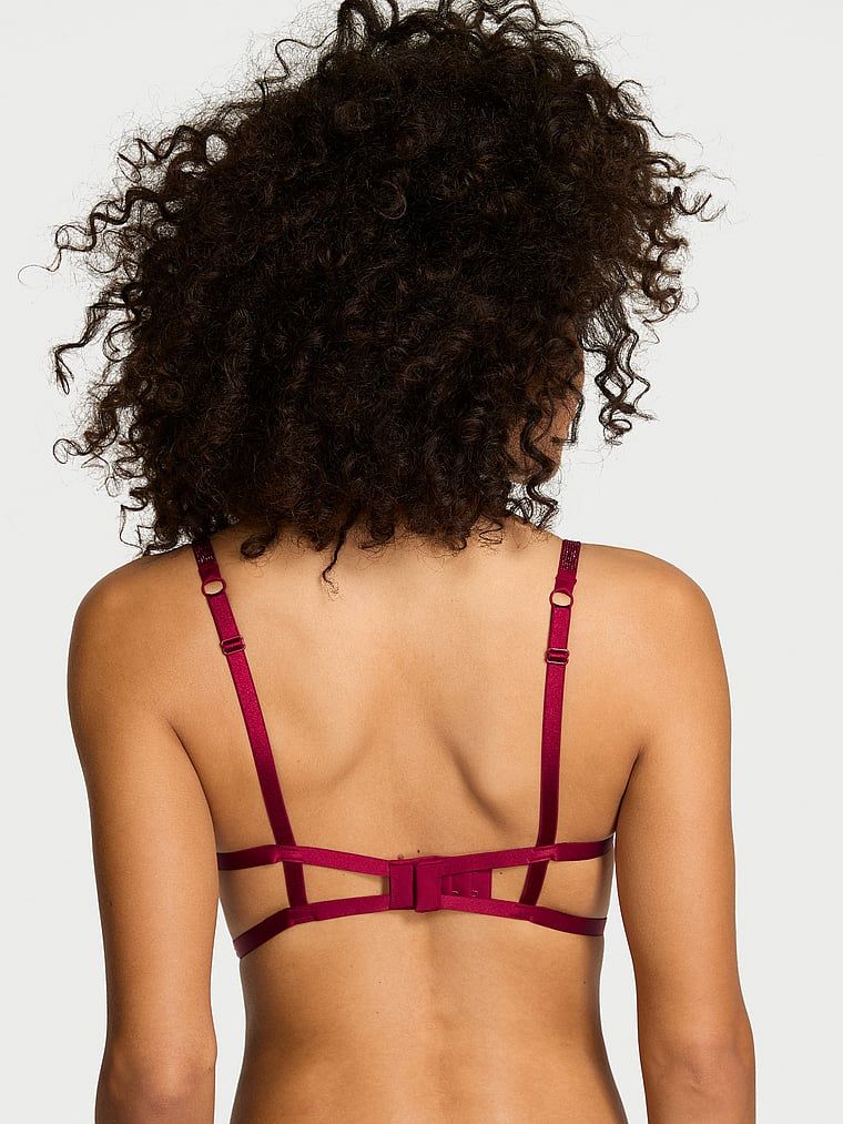 Very Sexy Biustonosz z otwartymi miseczkami Scarlet Rose Shine