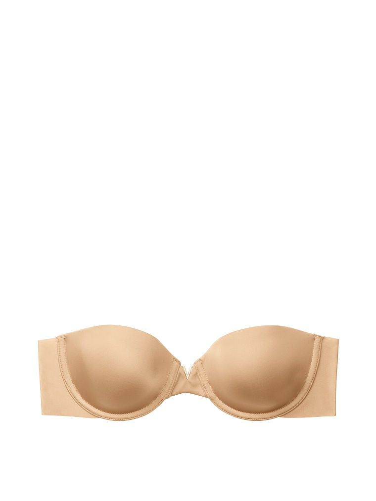Victoria's Secret Bare Biustonosz lekko usztywniany bez ramiączek Sexy Illusions Strapless