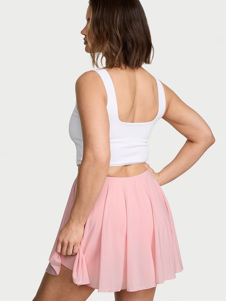 Spódniczka sportowa tenisowa z szortami VSX Elevate Sheer Radiance. Produkt ma kolor różowy i pochodzi z kolekcji VSX. 