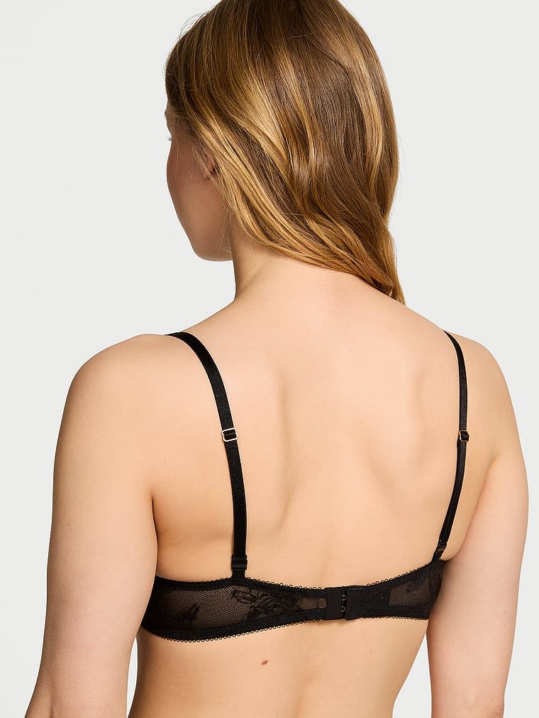 Very Sexy Biustonosz lekko usztywniany koronkowy Rose Lace Demi