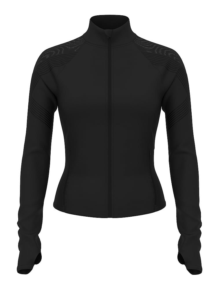 VSX Bluza sportowa z siateczkami i z suwakiem VSX Elevate Redefined Contours