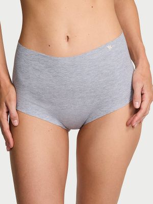 No-Show Majtki bawełniane bezszwowe figi z wysokim stanem No-Show Brief