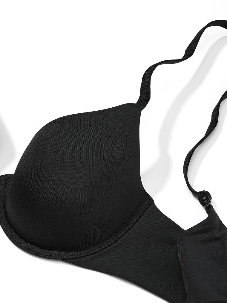 Biustonosz lekko usztywniany Lightly-Lined Demi. Produkt ma kolor czarny i pochodzi z kolekcji T-shirt. 