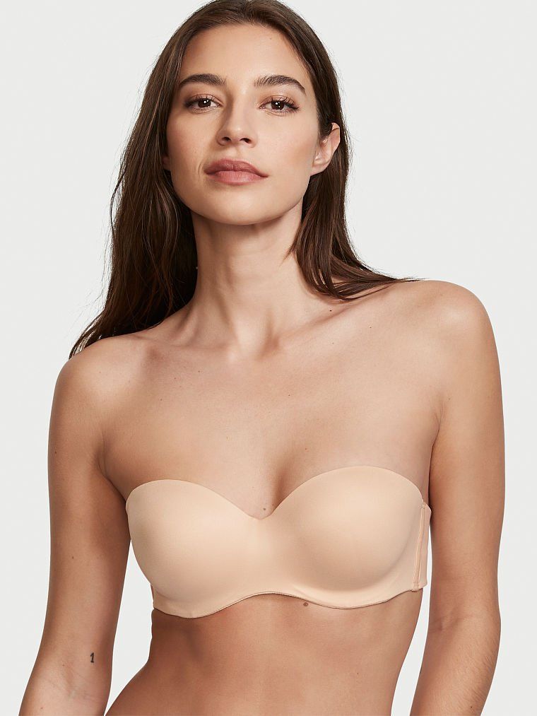 Body by Victoria Biustonosz lekko usztywniany bez ramiączek Strapless