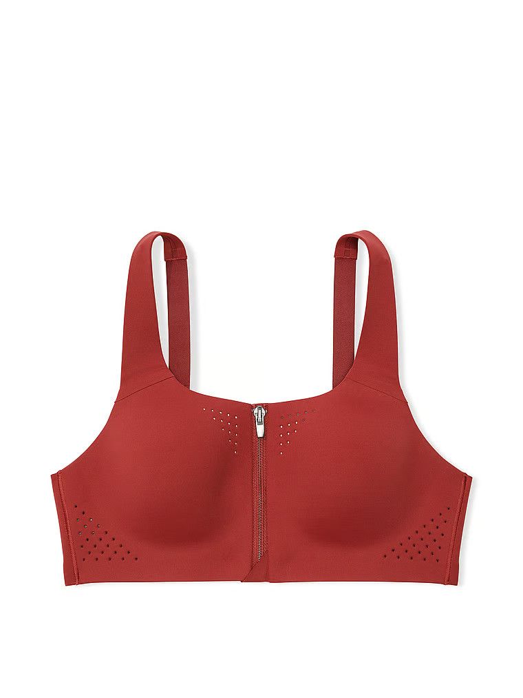 VSX Biustonosz sportowy z maksymalnym podtrzymaniem z suwakiem Featherweight Max Front-Close