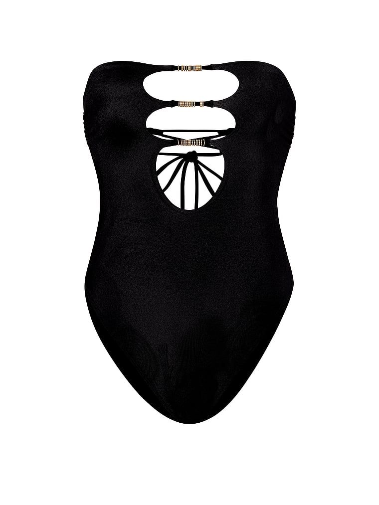Strój kąpielowy jednoczęściowy dwustronny Cut-Out Rings. Produkt ma kolor wielokolorowy i pochodzi z kolekcji Victoria's Secret Swim. 