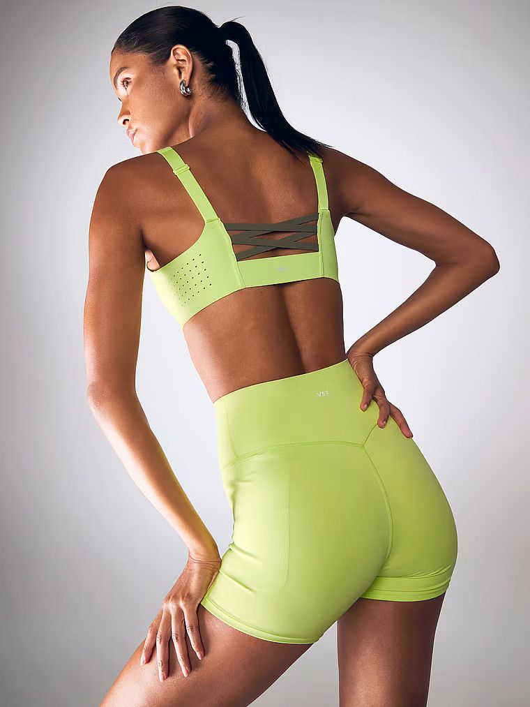 VSX Biustonosz sportowy z maksymalnym podtrzymaniem z suwakiem Featherweight Max Front-Close