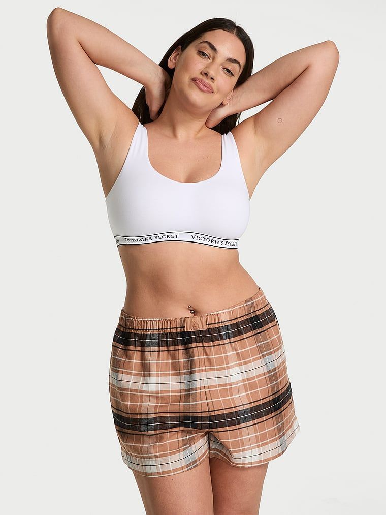 Victoria's Secret Szorty z modalu i bawełny do spania