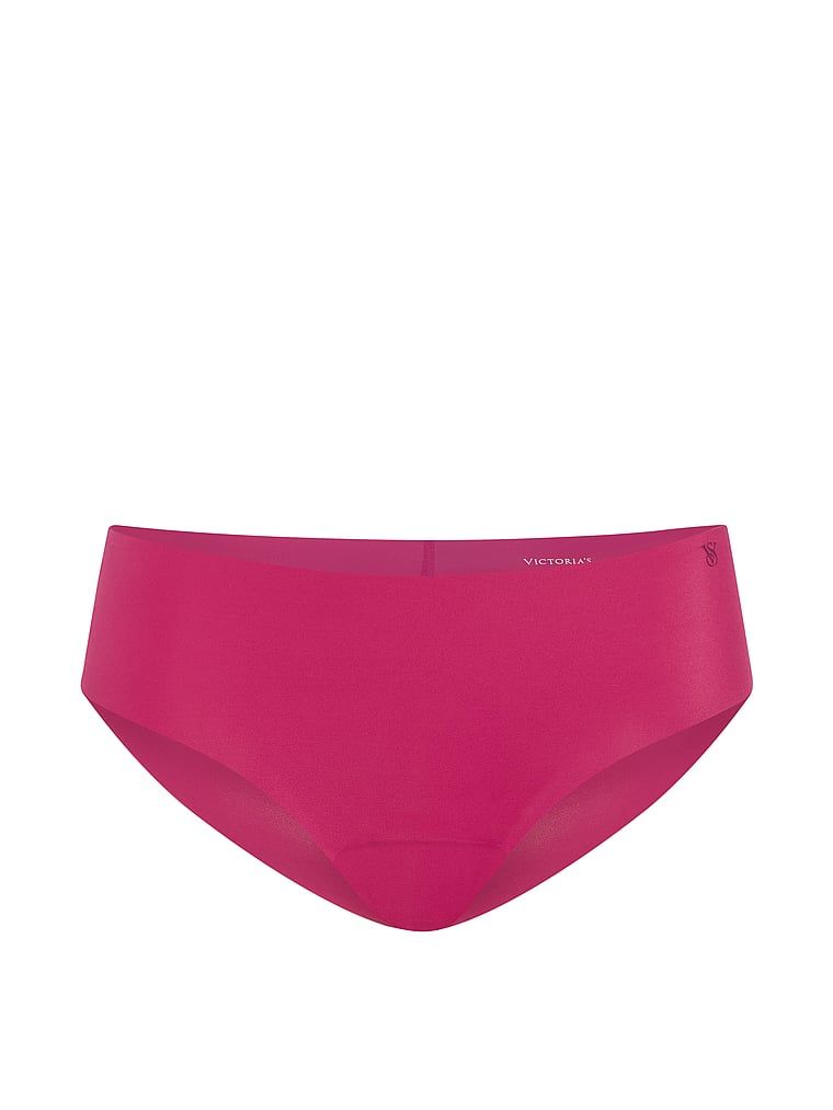 Majtki ze średnim stanem No-Show Bikini. Produkt ma kolor różowy i pochodzi z kolekcji No-Show. 