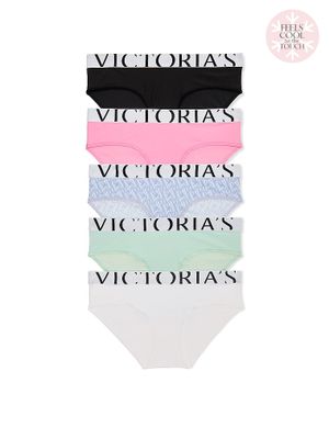 Victoria's Secret Zestaw majtek Cool Hiphugger - 5 sztuk