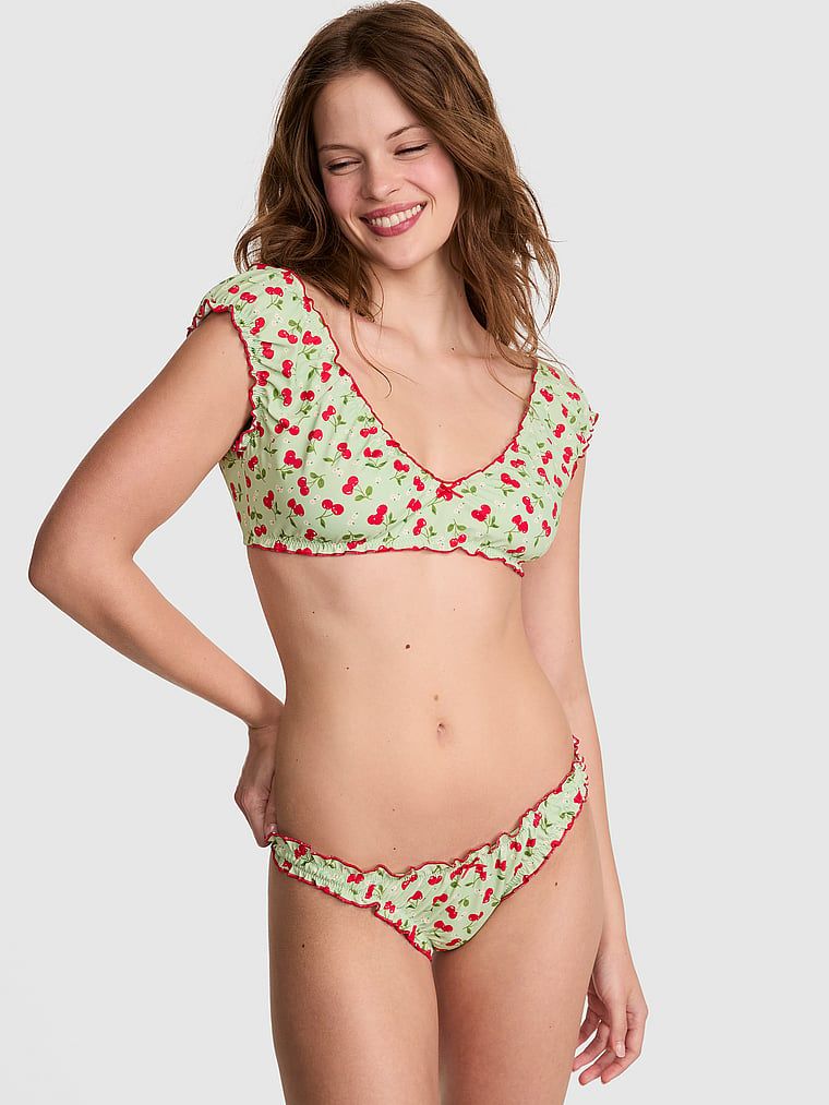 ビキニ Victoria's Secret PINK flower bikini set Sklep internetowy z bielizną i odzieżą PINK - Victoria's