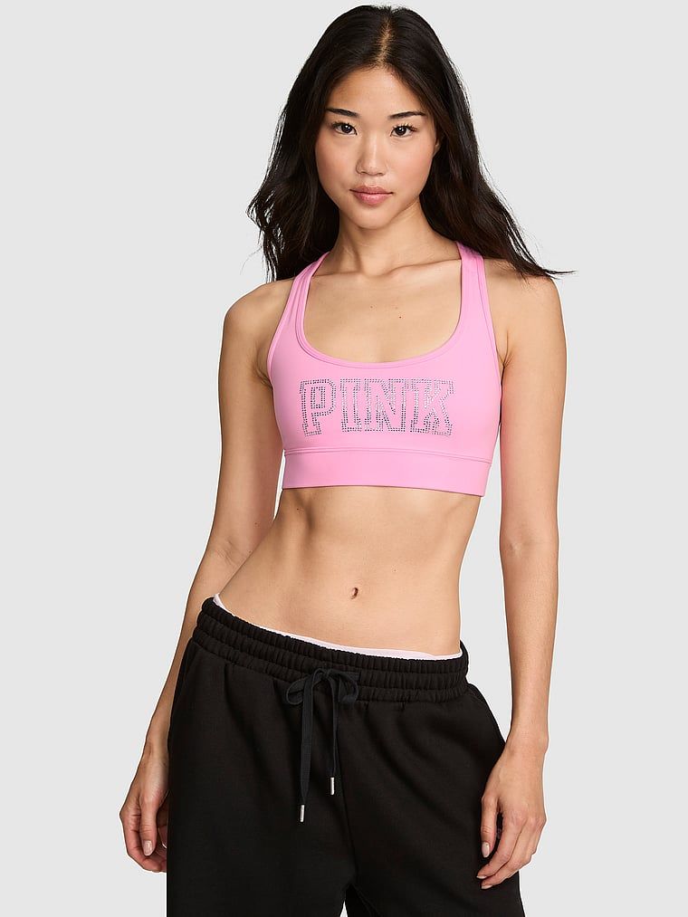 Biustonosz sportowy racerback PINK Relay™