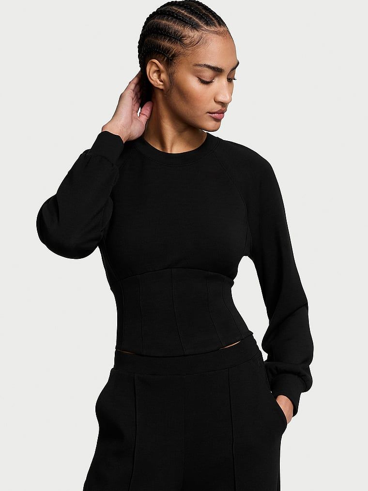 VSX Bluza z gorsetowym dołem VSX Featherweight Knit