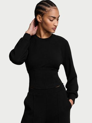 VSX Bluza z gorsetowym dołem VSX Featherweight Knit