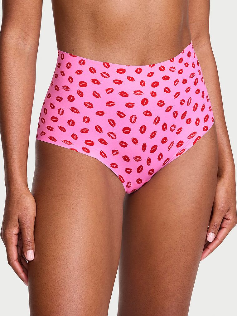 No-Show Majtki bezszwowe figi z wysokim stanem No-Show