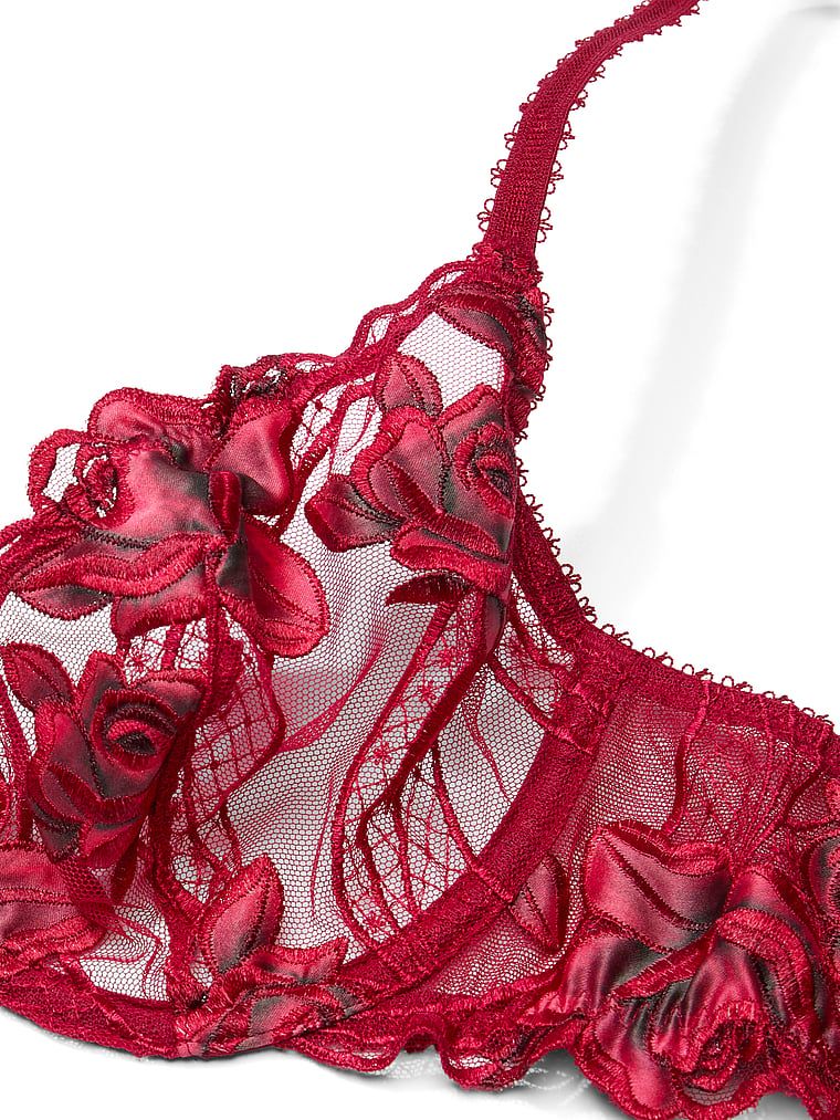 Very Sexy Biustonosz nieusztywniany Red Rose Demi