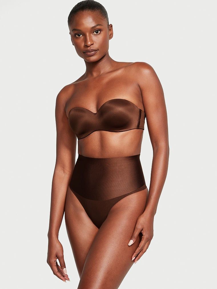 Body by Victoria Biustonosz lekko usztywniany bez ramiączek Strapless