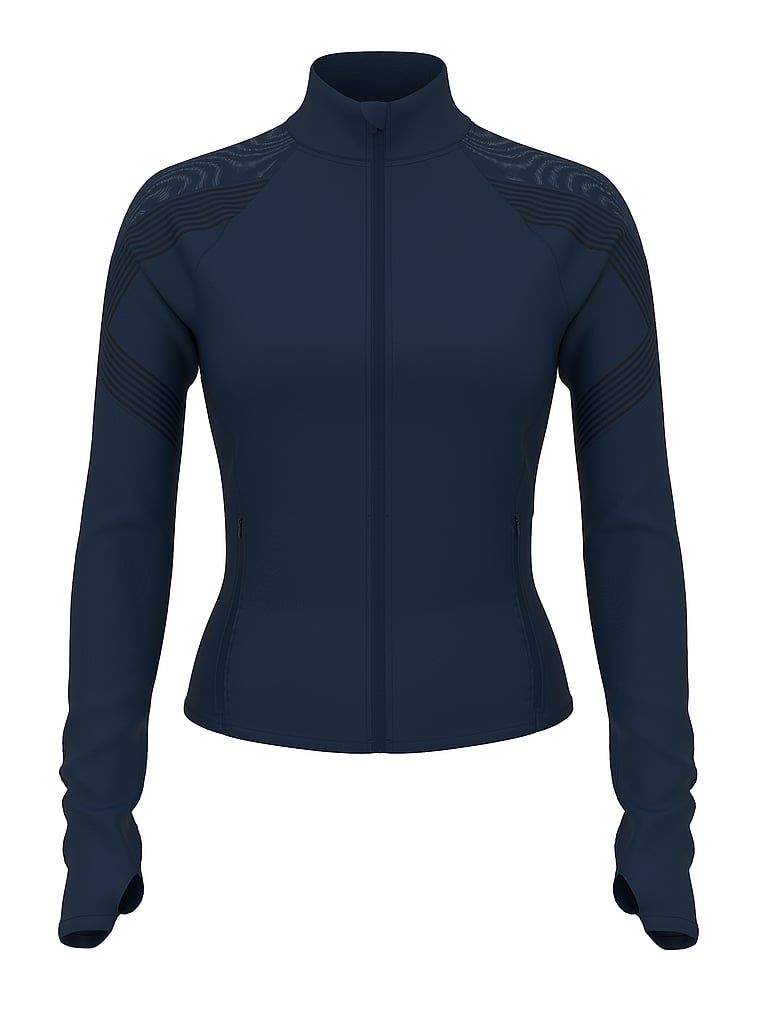 Bluza sportowa z siateczkami i z suwakiem VSX Elevate Redefined Contours. Produkt ma kolor niebieski i pochodzi z kolekcji VSX. 